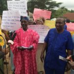 PHOTOS: Oando stakeholders protest