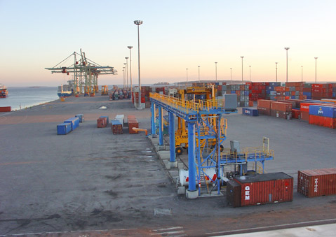 Cargo volume drops by 22.1% at Latvian ports 