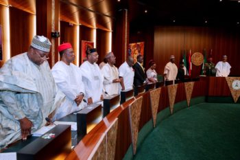 Buhari presides over Council of State meeting  