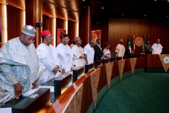 PHOTOS: Buhari presides over Council of State meeting