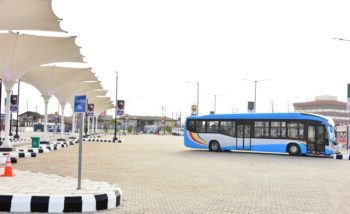 PHOTOS: Buhari commissions Ikeja bus terminal