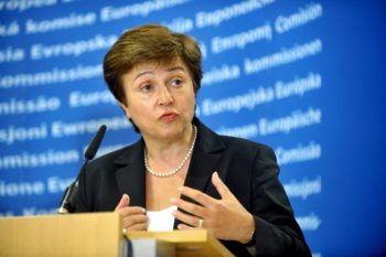 Chief Executive of the World Bank, Kristalina Georgieva