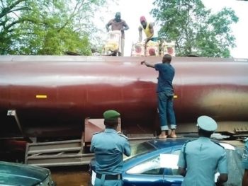 Customs intercepts rice in petrol tank, gifts IDPs 18,201 bags of rice..