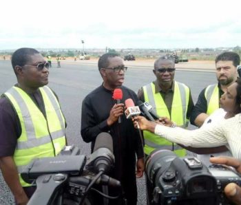 Monarch commends Okowa for Asaba airport project