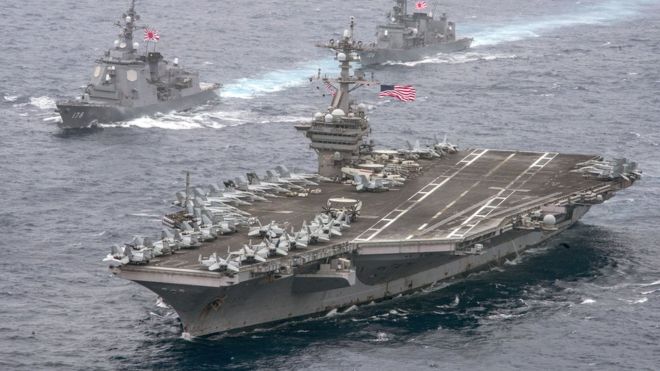 U.S. carrier visits Vietnam amid rising Chinese influence in region