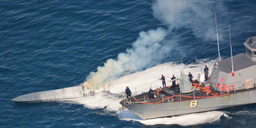Drug smuggling vessel on fire as authorities seize tons of cocaine in US 