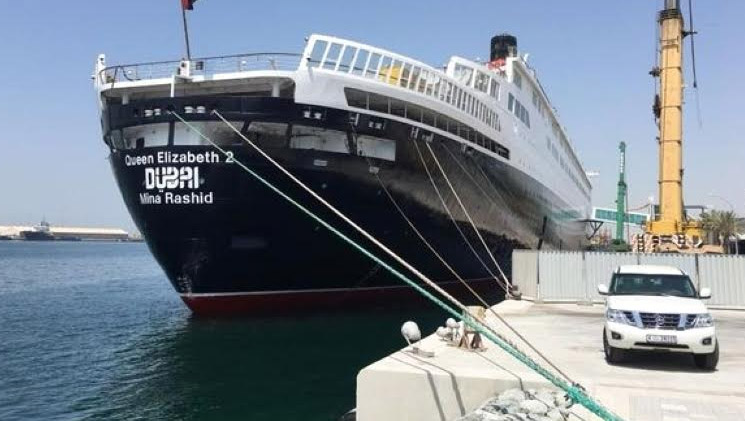 Dubai converts Queen Elizabeth II to floating hotel