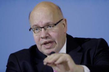German Economy Minister, Peter Altmaier