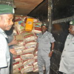 Seme command seizes bags of rice, textiles, others