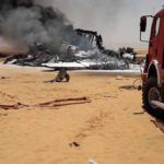Military transport plane crashes at Libya, kills 3