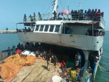 Nigerian Navy detains vessel with 406 illegal immigrants