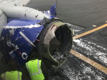 Banker dies in US plane engine explosion