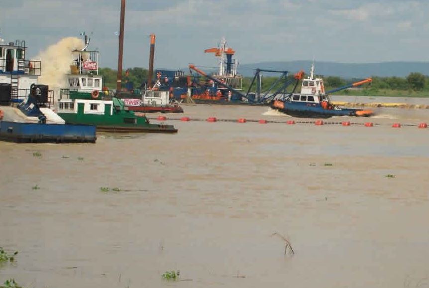 Warri port dredging