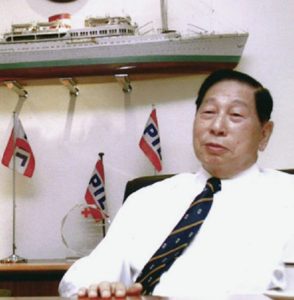founder of Pacific International Lines (PIL) YC Chang