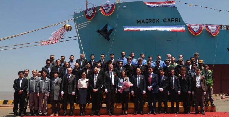 1st-Maersk Tankers takes delivery of Maersk Capri