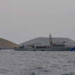Turkish cargo ship, Greek naval ship collide
