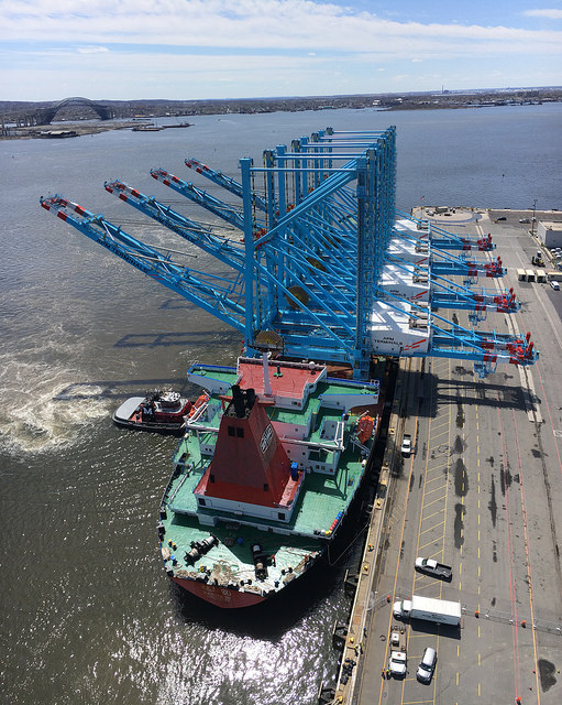 APM Terminals Port Elizabeth gets new giant cranes Ships Ports