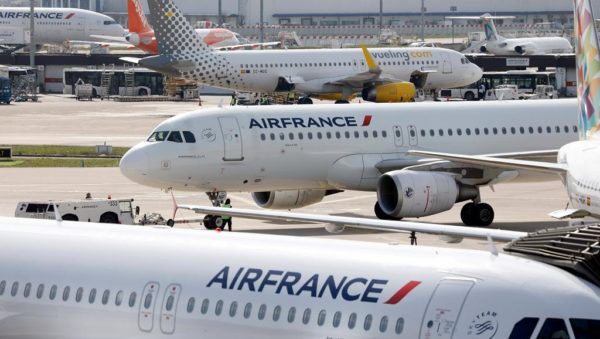 Air France Nigerian passengers stranded at Paris airport