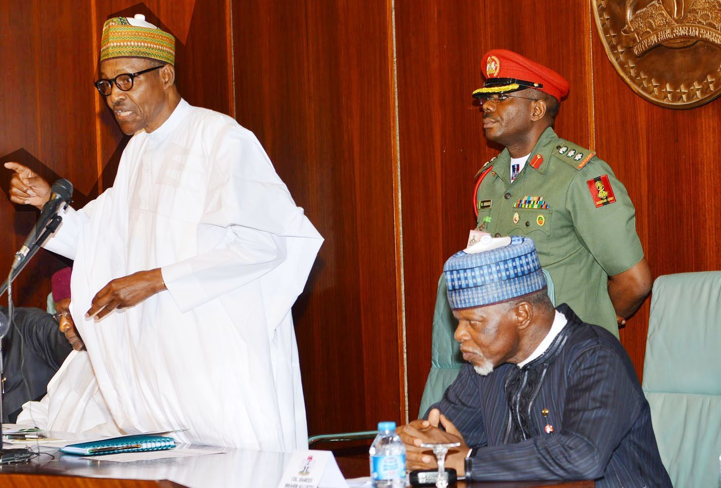 Buhari slams Obasanjo, as Customs boss leads support group to Villa 