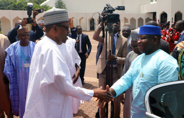 Buhari, Bio meet over security, trade