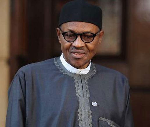 Buhari stops over in London