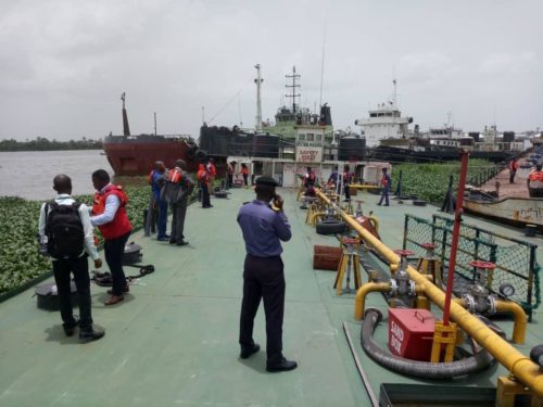 Navy impounds crude oil vessel in Delta