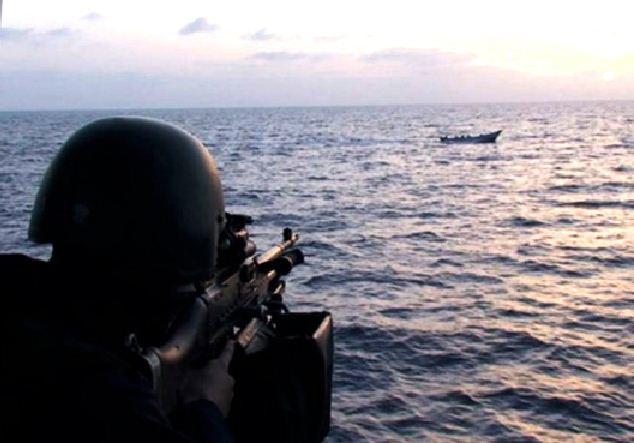 Private armed guards on board merchant vessels