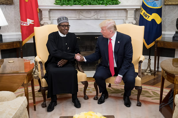Trump-meets-Buhari2