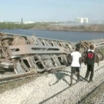 Kenya recovers wagons after cargo train derails in Mombasa