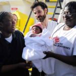 Italy: Woman delivers baby on migrant rescue ship
