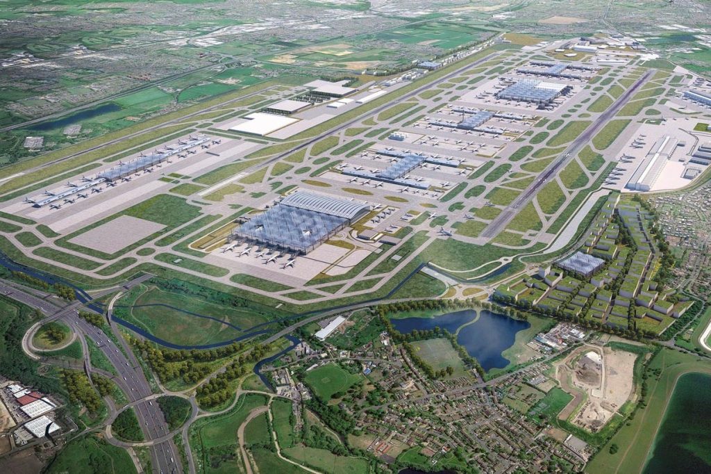 Britain approves Heathrow Airport new runway plan