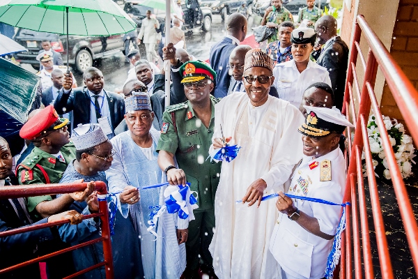 Buhari commissions Navy Reference Hospital in Calabar