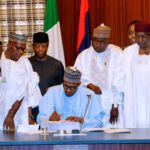 Buhari signs 2018 budget, concerned by changes