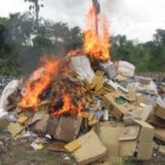 Customs destroys N102m medicament at Seme