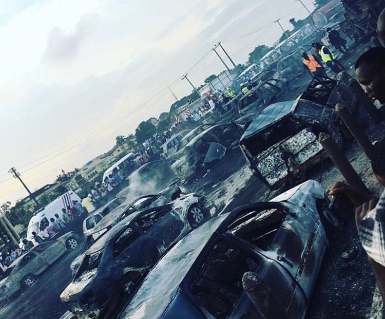 VIDEO: The Lagos tanker inferno