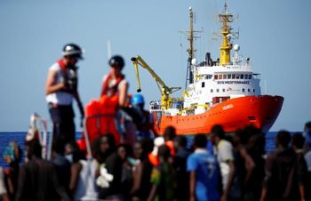 Spain offers to dock stranded migrant rescue ship