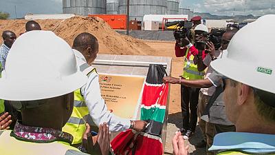 Kenya inaugurates oil export scheme via Mombasa