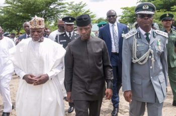 Osinbajo advocates more pay for customs officers