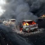 Tanker explosion guts vehicles on Lagos-Badagry Expressway