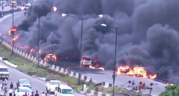Police trace Otedola bridge fire suspect to Kano