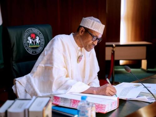 Buhari signs anti-piracy bill, rejects 17 others