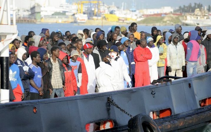 Boat carrying 40 migrants stranded in Tunisia