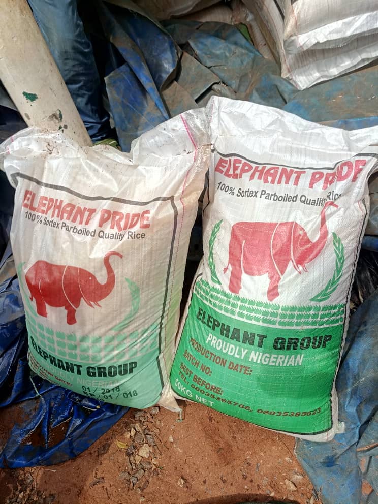 Ogun Customs command impounds smuggled rice