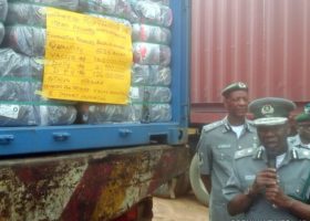 Customs impounds truckload of codeine syrup, 9504 bags of rice