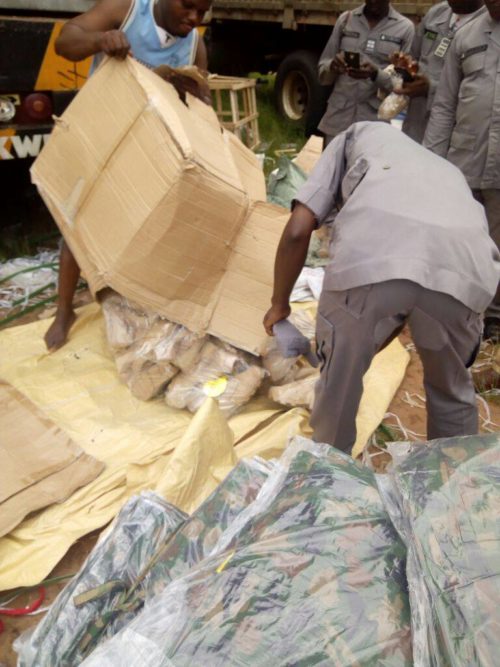 Customs intercepts container load of military uniforms_2