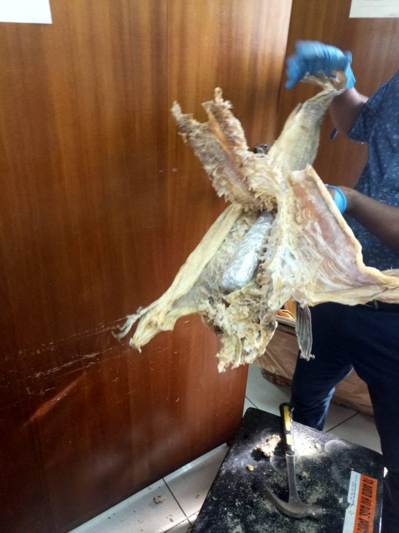 Ghana arrests two Nigerians with drugs hidden in stockfish_2