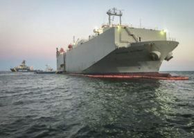 K-Line car carrier grounded off Sweden