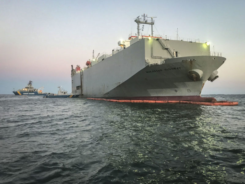 K-Line car carrier grounded off Sweden