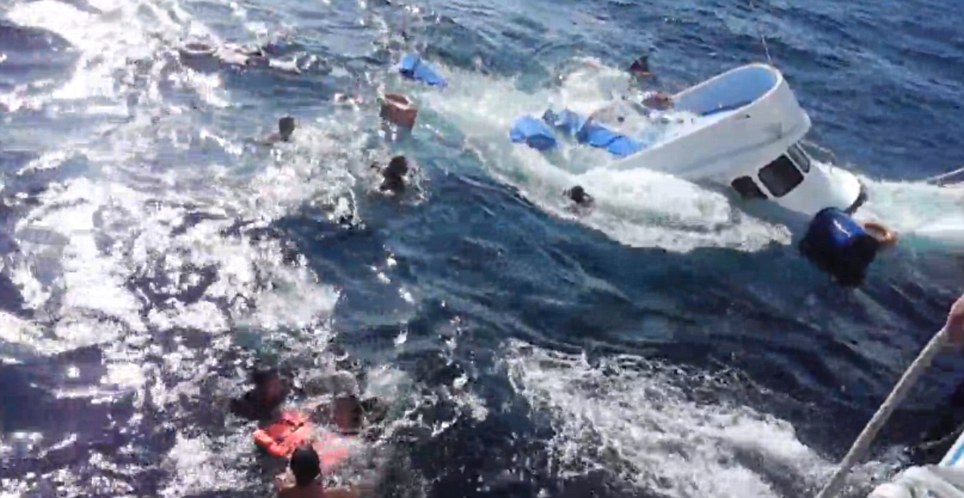 Thai tourist boat capsizes, 37 die