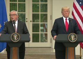 Trump, Juncker agree to hold off further tariffs, boost LNG trade